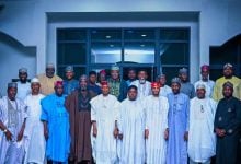 Kano NDC Members with Governor Yusuf