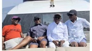 Wike Meets Chinda, Rivers Stakeholders in Spain