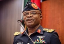 Chief of the Air Staff, Air Marshal Sunday Aneke