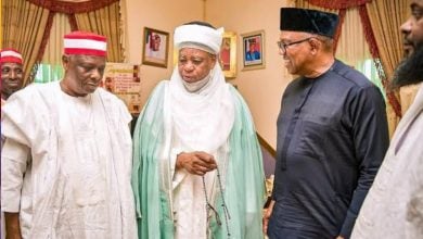 Sultan of Sokoto Meeting with Peter Obi and Rabiu Kwankwaso