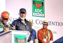 ADC Chairman David Mark Speaking During Party Convention