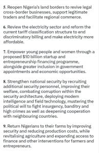 Atiku Unveils 12-Point Plan to Rescue Nigeria