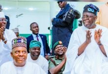 Bola Tinubu with Kashim Shettima