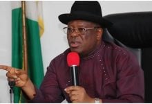 The Minister of Works, David Umahi