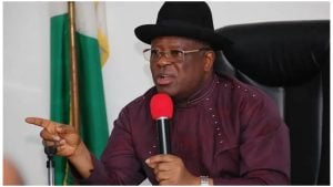 The Minister of Works, David Umahi