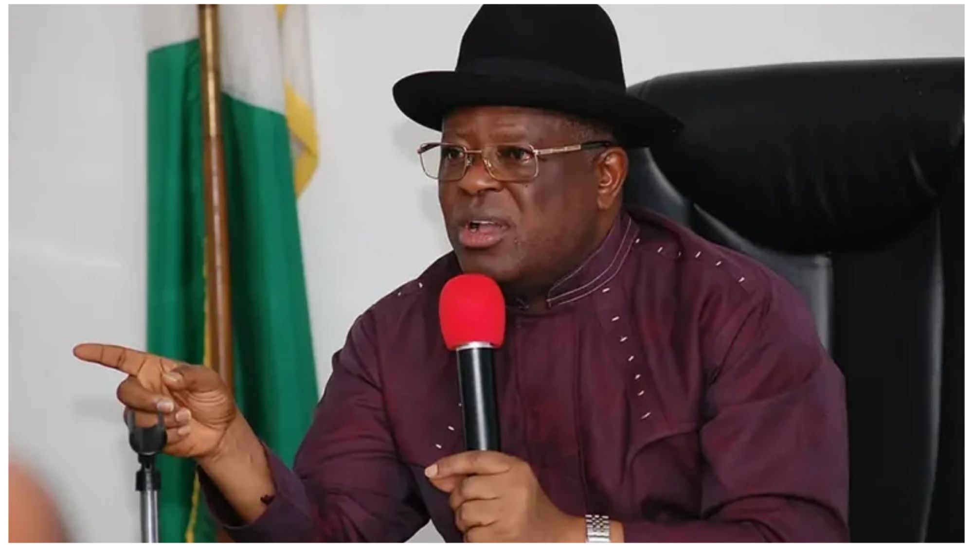 The Minister of Works, David Umahi