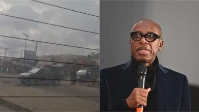 The police have allegedly blocked part of the Omagwa road leading to Ubima, the hometown of former Rivers State Governor Rotimi Amaechi