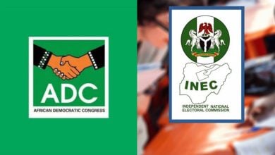 ADC logo; INEC logo