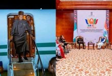 File: Shettima Returns To Nigeria After BRICS Summit In India