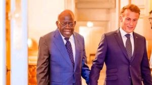 President Bola Tinubu; President Emmanuel Macron
