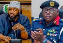 Gov. Umaru Bago; NSCDC Commandant