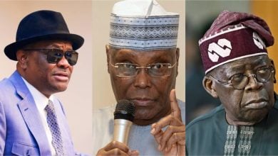 Nyesom Wike; Atiku Abubakar; Bola Tinubu
