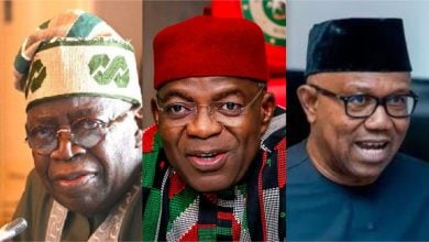 Bola Tinubu; Alex Otti; Peter Obi