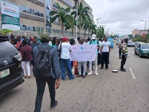 Protest Rocks Abuja Over Federal Government Borrowing