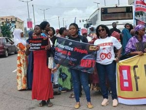 Protest Rocks Abuja Over Federal Government Borrowing