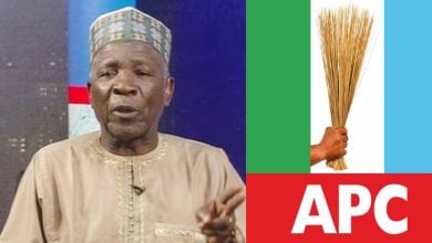 Buba Galadima; APC Logo