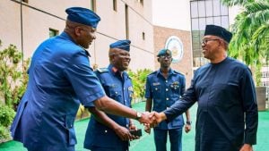 Peter Obi, has visited the Nigerian Air Force facility in Abuja