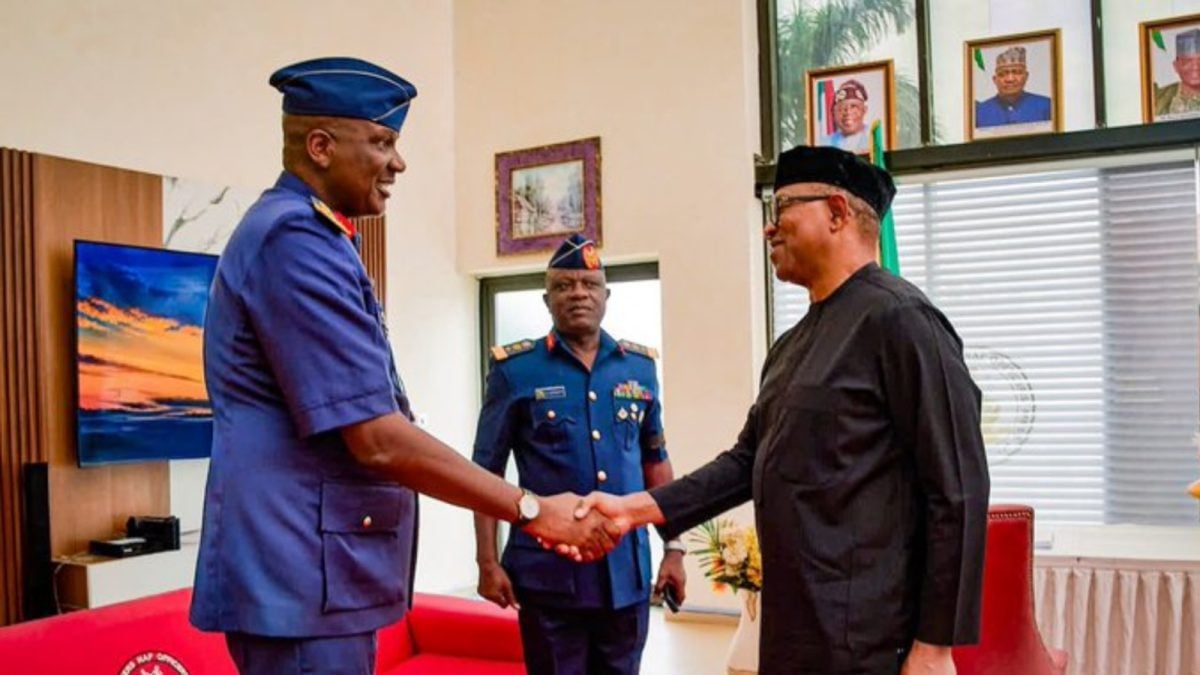 Peter Obi Visits NAF, Signs Condolence Register for Ondo Crash Victims