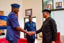 Peter Obi, has visited the Nigerian Air Force facility in Abuja
