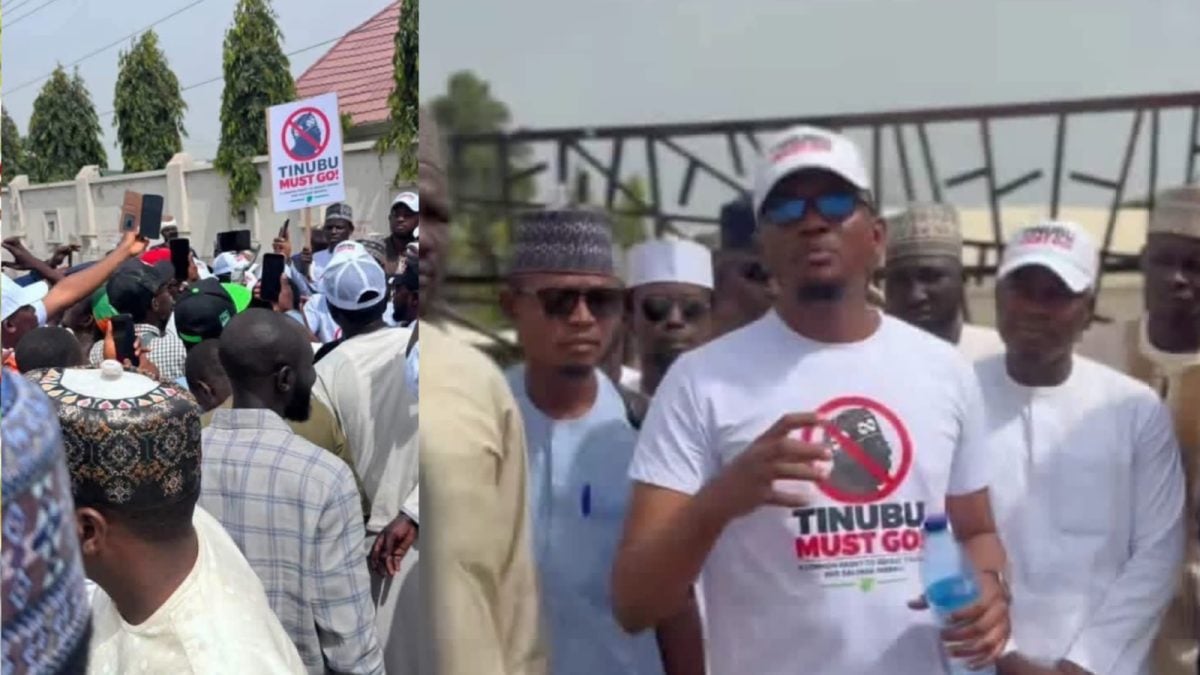 BREAKING: Tension as Police Block ‘Tinubu Must Go’ Meeting in Kano