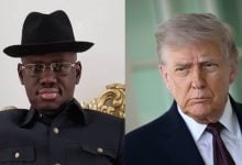 Timi Frank; President Donald Trump