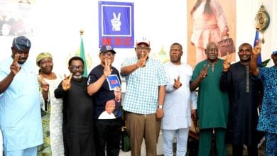Dickson Meets Peter Obi and NDC Leaders