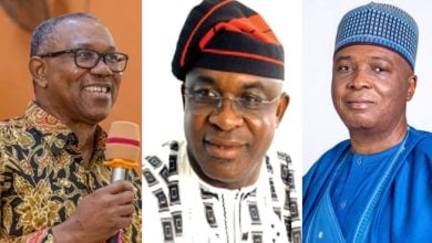 Peter Obi // David Mark // Bukola Saraki