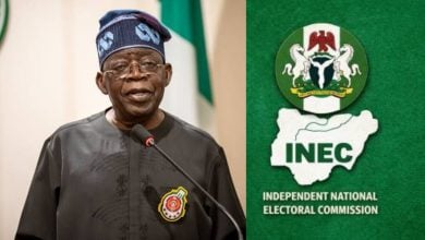 President Bola Tinubu; INEC Logo