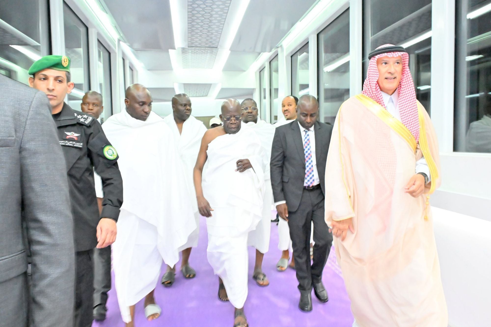 President Bola Ahmed Tinubu performed Umrah early Friday morning in the holy city of Makkah, Kingdom of Saudi Arabia