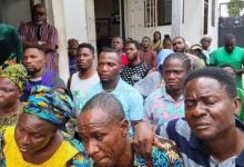 Parents of abducted corps members at Olubadan’s residence