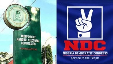 Independent National Electoral Commission (INEC); Nigeria Democratic Congress (NDC)