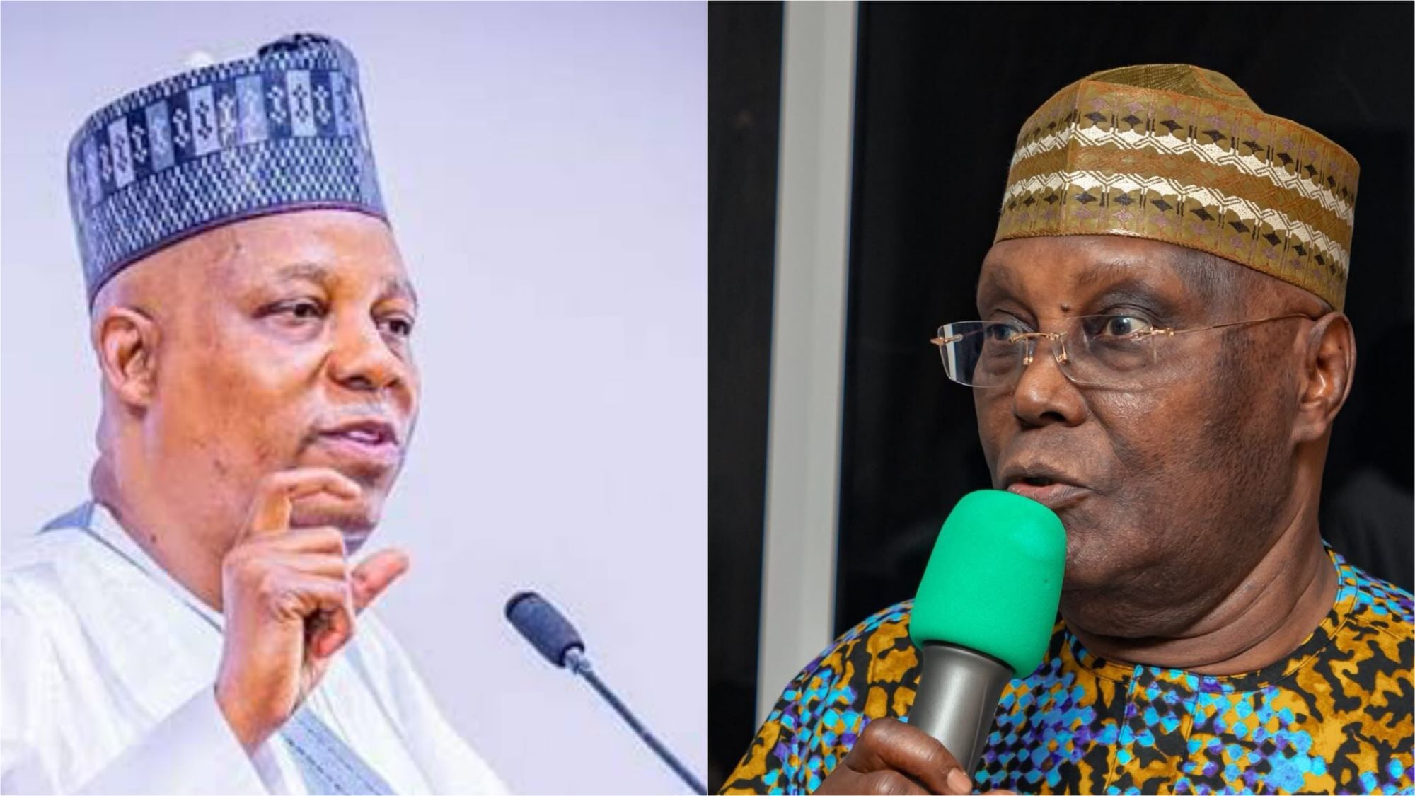 Kashim Shettima; Atiku Abubakar