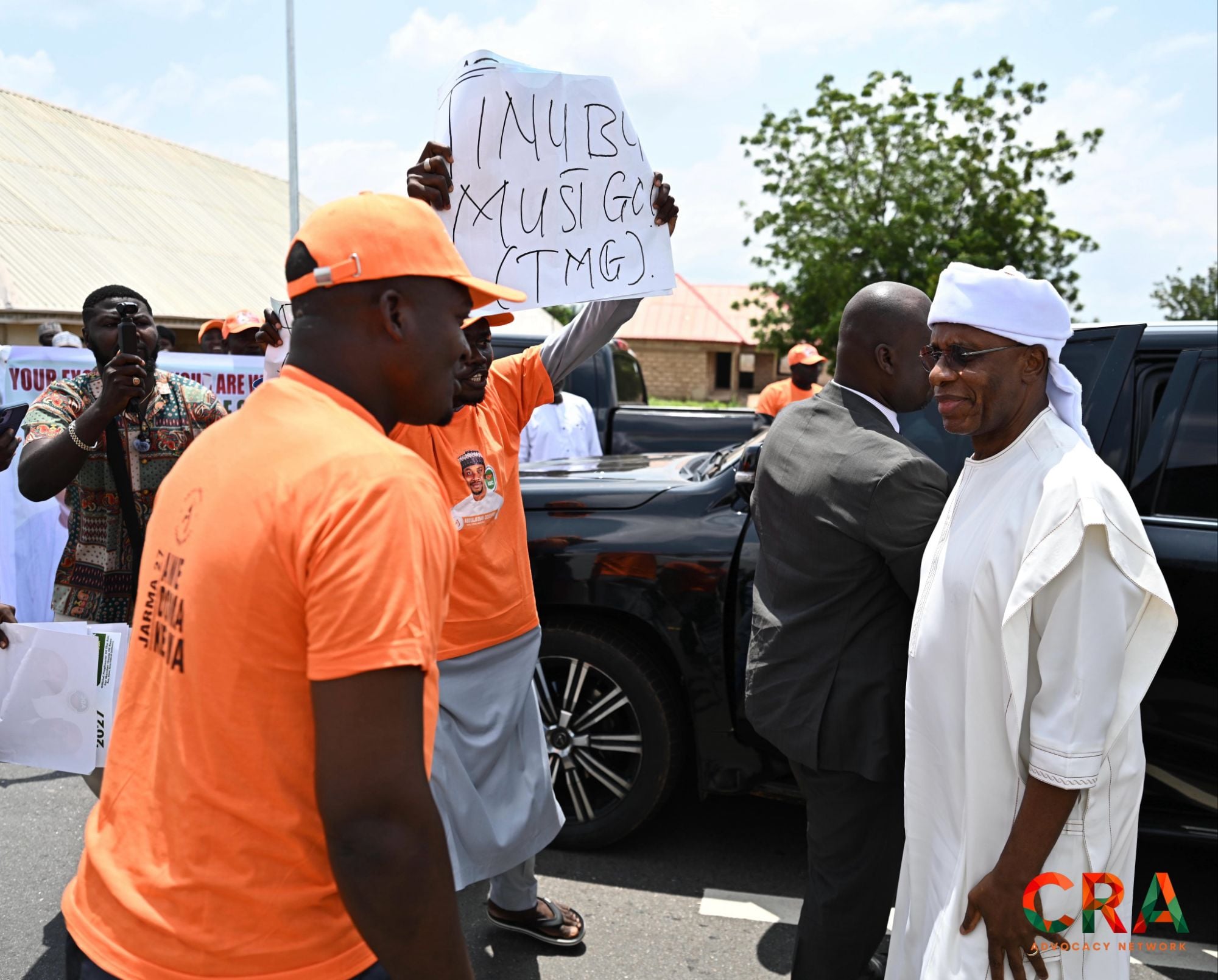 Amaechi Storms Nasarawa, Meets ‘Tinubu Must Go’ Protesters