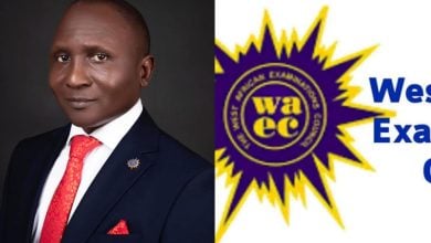 Dr Amos Josiah Dangut; WAEC Logo