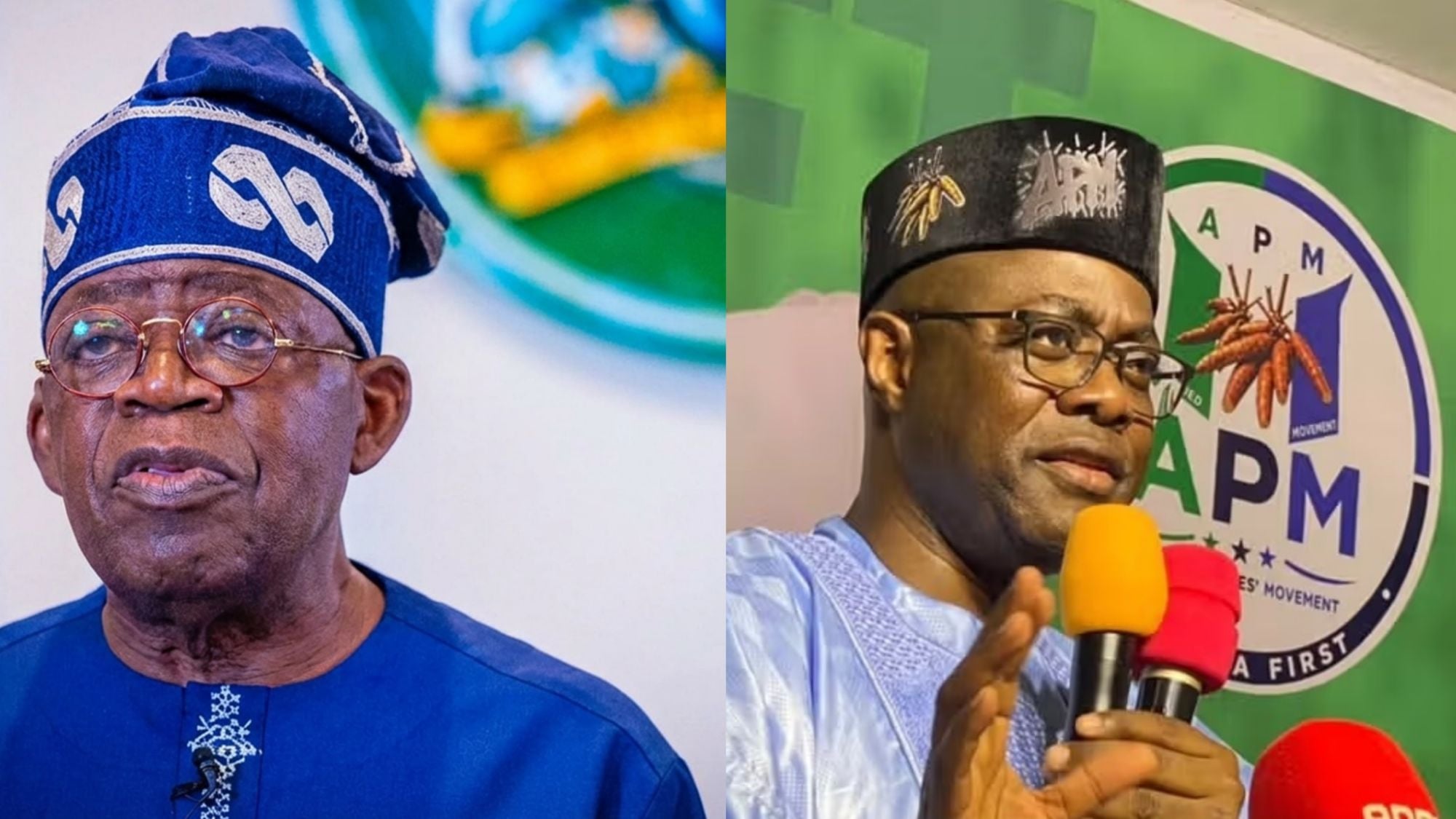 President Bola Tinubu; Gov. Seyi Makinde