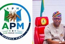 APM logo; Seyi Makinde