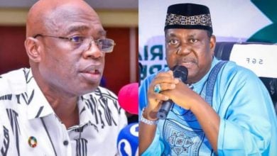 Governor Hyacinth Alia; George Akume