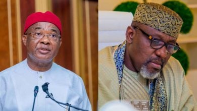 Governor Hope Uzodimma; Rochas Okorocha